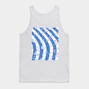 Wassily in Blue Motion Tank Top